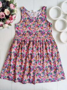 7,8 лет, рост 122,128 Красивый летний сарафан