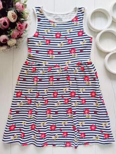 6,8 лет, рост 122,128 Цветочный сарафан