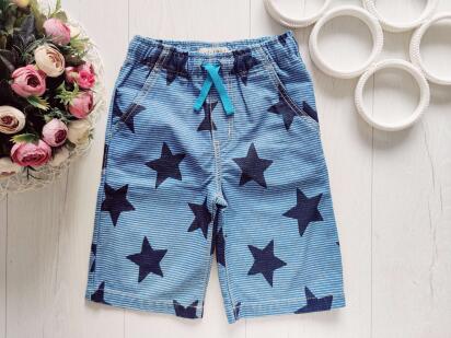 6 років, зріст 116 Шорти в зірках під джнс