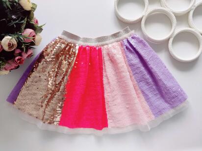 4,5 років, зріст 110 Спідниця в паєтках