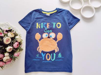 7 років, зріст 122 Футболка з крабом