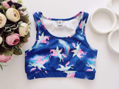 6 лет, рост 116 Топ в единорогах