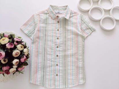 9 років, зріст 134 Нова красива літня дитяча сорочка