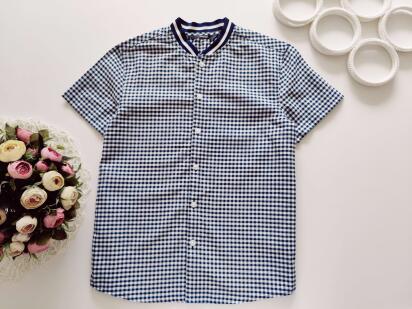 11,12 років, зріст 146,152 Нова сорочка в клітинку