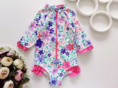 12,18 мес, рост 80,86 Купальник с рукавами