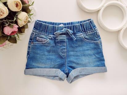 12,18 міс, зріст 86 Шорти на гумці джинс стретч
