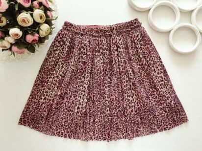 8 років, зріст 128 Красива спідниця з люрексом