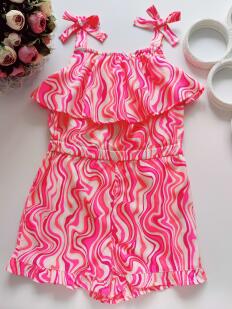 7,8 років, зріст 122,128 Гарний ромпер легкий літній