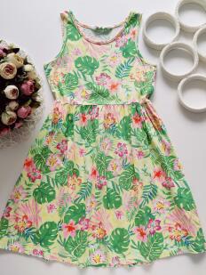 8,10 лет, рост 134,140 Красивый летний сарафан