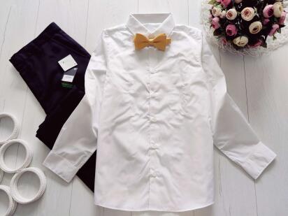 12,13 років, зріст 152,158 Нова біла сорочка і нові чорні штани
