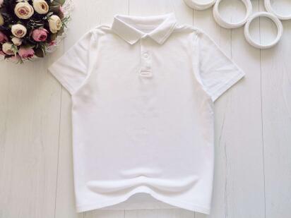 10,11 років, зріст 140,146 Біле поло