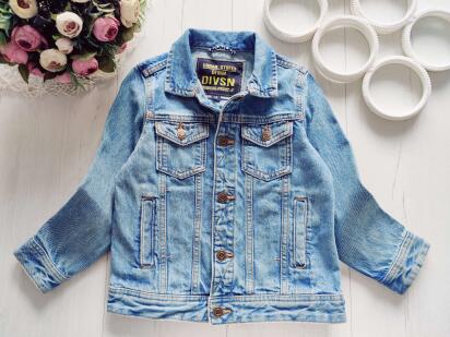 6 років, зріст 116 Джинсівка на кнопках