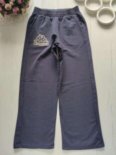 9,10 лет, рост 140 Свободные штаны котон