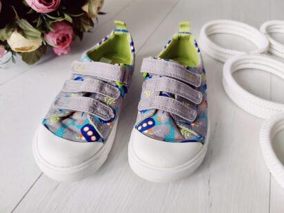 27 (16,5 см) Кеди на липучках із посиленим носком