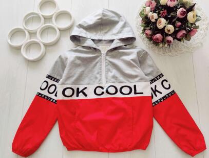 9,10 лет, рост 134,140 Ветровка худи