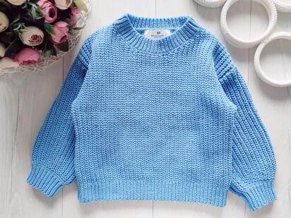 3,4 года, рост 98,104 Свитер для девочки