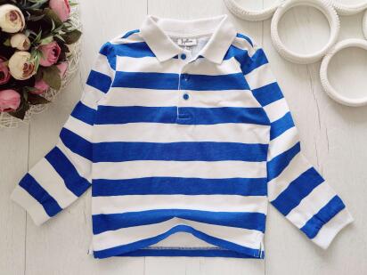 2,3 роки, зріст 92 Поло хлопчикові довгий рукав