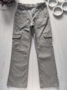 9,10 років, зріст 140 Вільні штани з накладними кишенями