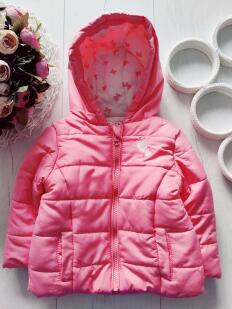 9,12 мес, рост 80 Теплая деми курточка на синтепоне