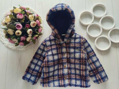 12,18 міс, зріст 86 Тепла куртка дедді на синтепоні