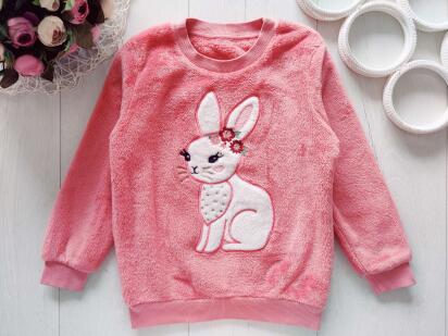 6 лет, рост 116 Теплая кофта- меховушка