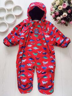 6,9 міс, зріст 68,74 Теплий комбінезон на синтепоні, всередині фліс