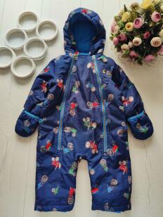 9,12 міс, Теплий мембранний комбінезон на синтепоні, всередині фліс Joules