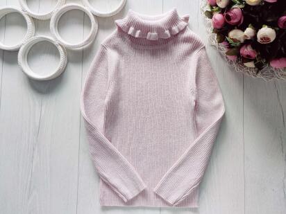 4,5 лет, рост 110 Водолазка для девочки