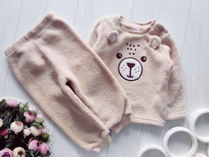 12,18 міс, зріст 86 Тепла піжама для хлопчика