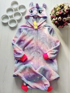 8 років, зріст 128 Новий теплий махровий кігурумі єдиноріг