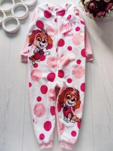 2-4 роки, зріст 98-104 Теплий махровий чоловічок Скай Щенячий патруль