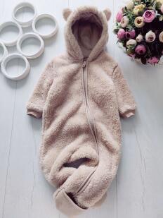 4-6 міс, зріст 68 Теплий махровий комбінезон кігурумі чоловічок