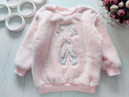 4,5 лет, рост 110 Тепая кофта меховушка