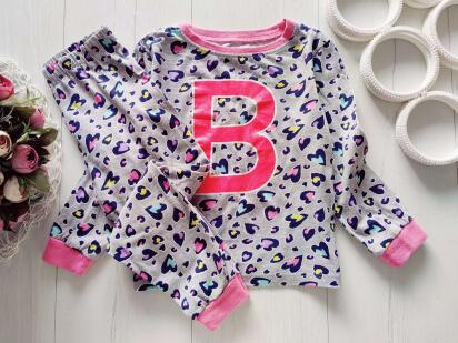 4,5 років, зріст 104,110 Трикотажна піжама для дівчинки