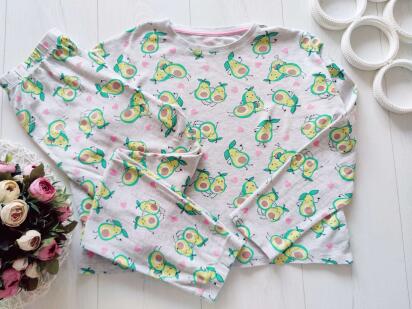 12,13 років, зріст 158 Трикотажна піджама для дівчинки