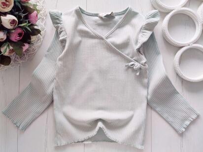 4,5 лет, рост 110 Кофточка в рубчик