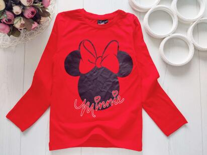 6 лет, рост 116 Хлопковый реглан с микки