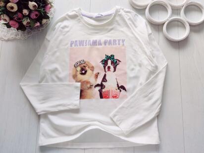 12,13 лет, рост 158 Красивый лонгслив для девочки