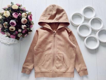 2,3 роки, зріст 92,98 Тепла дитяча кофта на блискавці, фліс