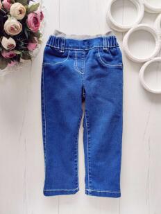 18,24 мес, рост 86,92 Джинсы на подкладке