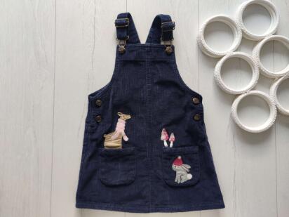 2,3 года, рост 92,98 Вельветовый сарафан для девочки