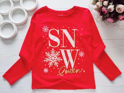 9 лет, рост 134 Новогодний реглан