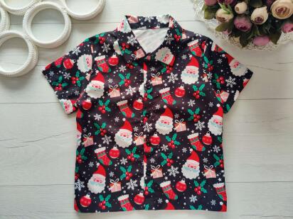 5 років, зріст 110 Новорічна днітська сорочка