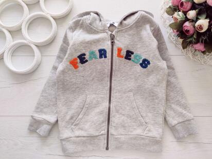 3,4 года, рост 98,104 Теплая кофта на молнии, флис