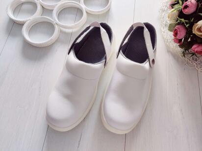 44-45 (29-29,5 см) Новые белые рабочие сабо для медиков