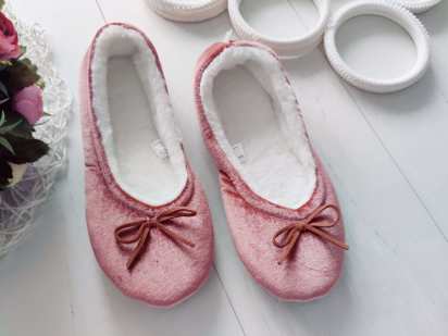 34 (22 см) Нові теплі домашні капці, теплі тапочки