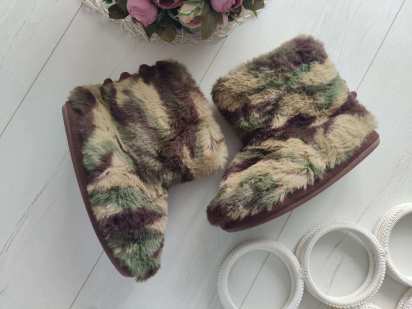 30 (19,5 см) Теплі високі тапочки-валянки