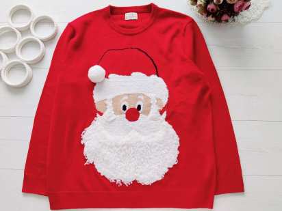 XXL Чоловічий новорічний светр