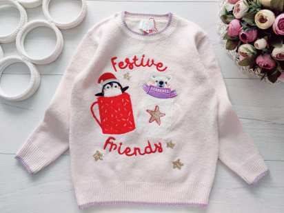 4,5 років, зріст 104,110 Светр для дівчинки