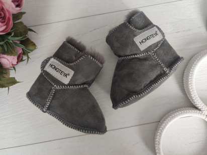 19-20 (12 см) Натуральні зимові пінетки, цегейка